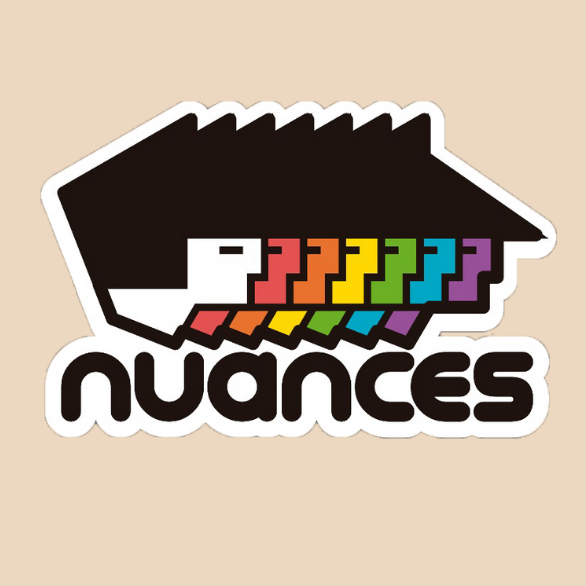 Logo do Nuances CAASO – Coletivo de diversidade sexual e de gênero